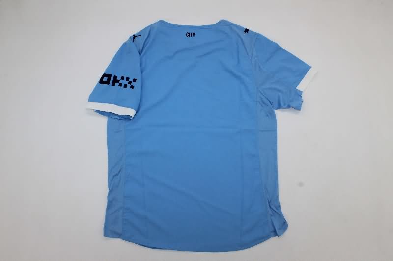 Thailand Quality(AAA) 25/26 Manchester City Home Soccer Jersey (Player)