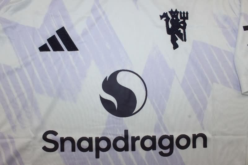 Thailand Quality(AAA) 25/26 Manchester United Away Soccer Jersey