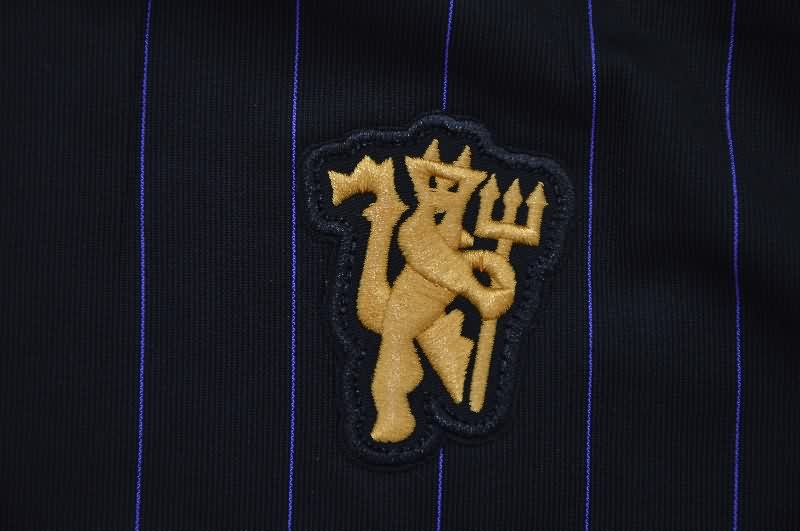 Thailand Quality(AAA) 25/26 Manchester United Black Long Sleeve Soccer Jersey