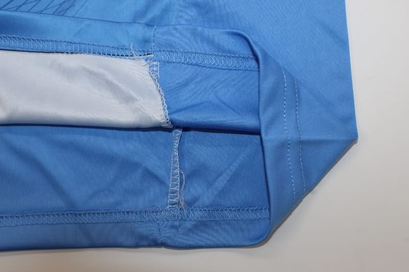 Thailand Quality(AAA) 25/26 Manchester United Goalkeeper Blue Soccer Jersey