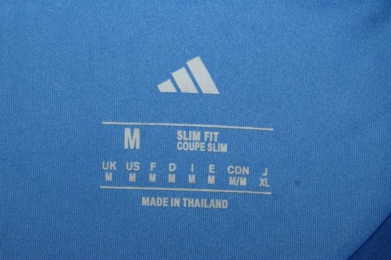 Thailand Quality(AAA) 25/26 Manchester United Goalkeeper Blue Soccer Jersey Leaked
