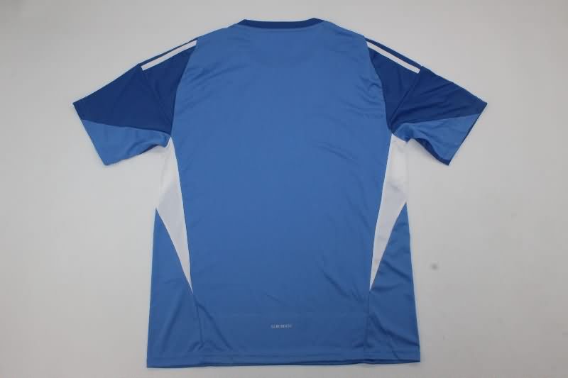 Thailand Quality(AAA) 25/26 Manchester United Goalkeeper Blue Soccer Jersey Leaked
