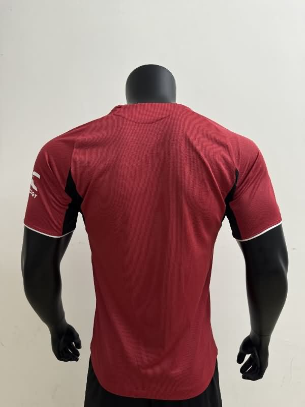 Thailand Quality(AAA) 25/26 Manchester United Home Soccer Jersey (Player) Leaked