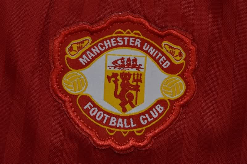 Thailand Quality(AAA) 25/26 Manchester United Red Soccer Jersey