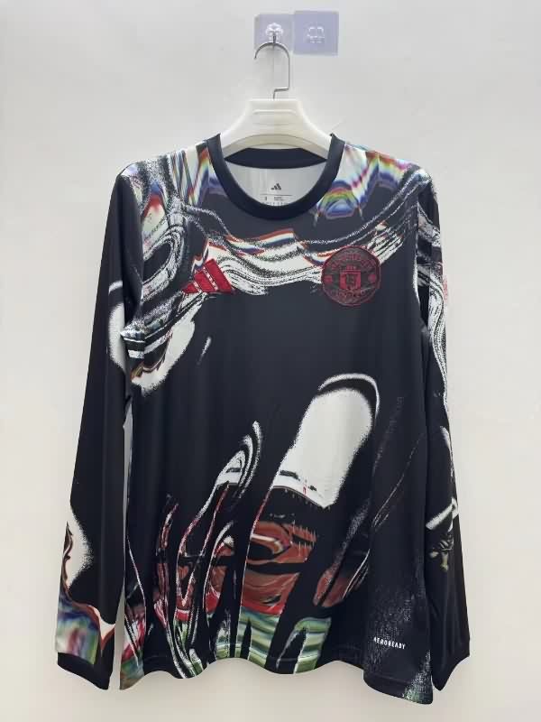 Thailand Quality(AAA) 25/26 Manchester United Special Long Sleeve Soccer Jersey