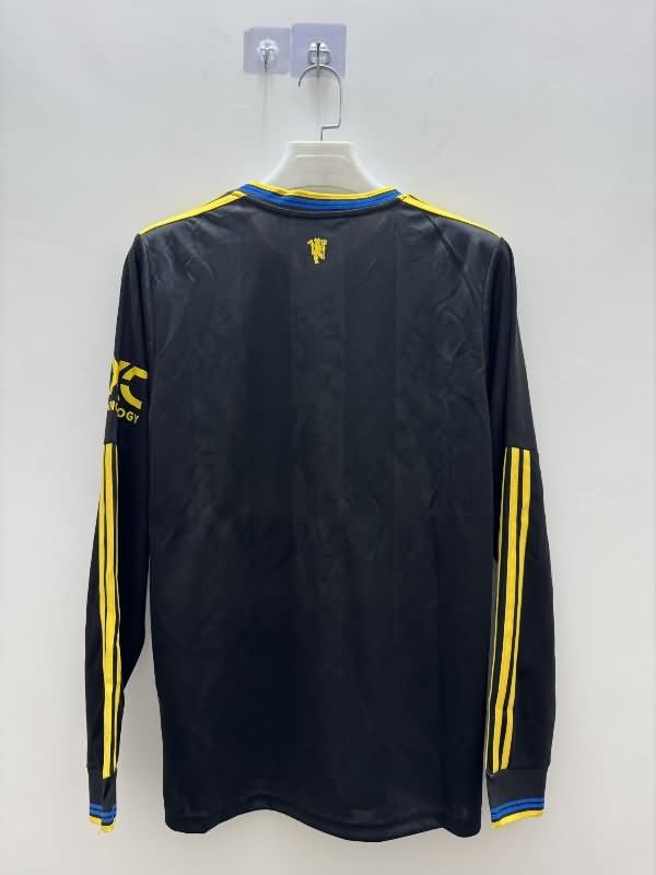 Thailand Quality(AAA) 25/26 Manchester United Third Long Sleeve Soccer Jersey
