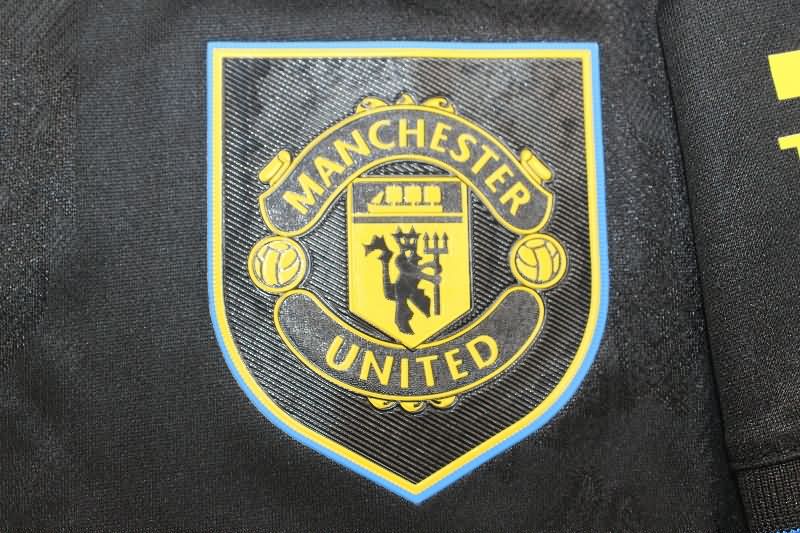 Thailand Quality(AAA) 25/26 Manchester United Third Soccer Jersey (Player)