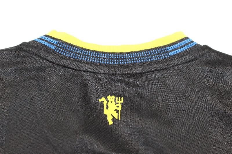 Thailand Quality(AAA) 25/26 Manchester United Third Soccer Jersey (Player)
