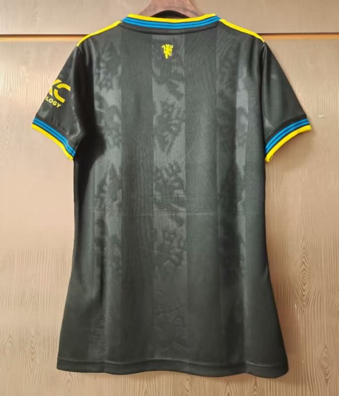 Thailand Quality(AAA) 25/26 Manchester United Third Women Soccer Jersey