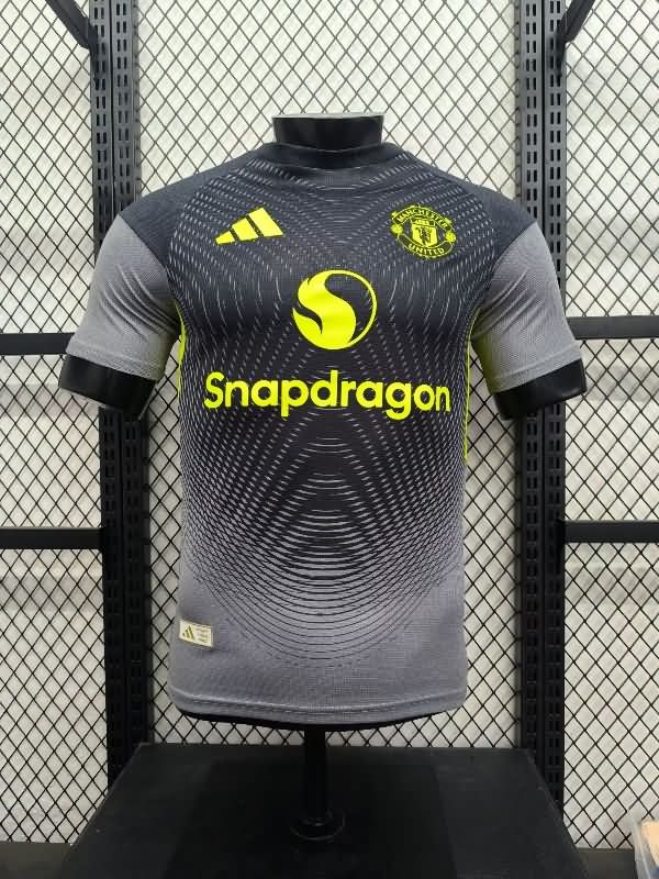Thailand Quality(AAA) 25/26 Manchester United Training Soccer Jersey(Player)