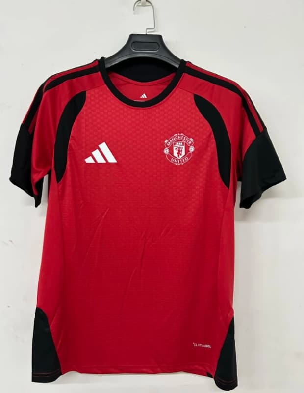 Thailand Quality(AAA) 25/26 Manchester United Training Soccer Jersey(Player) 04