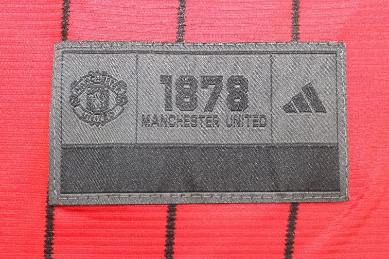 Thailand Quality(AAA) 25/26 Manchester United Travel Soccer Jersey