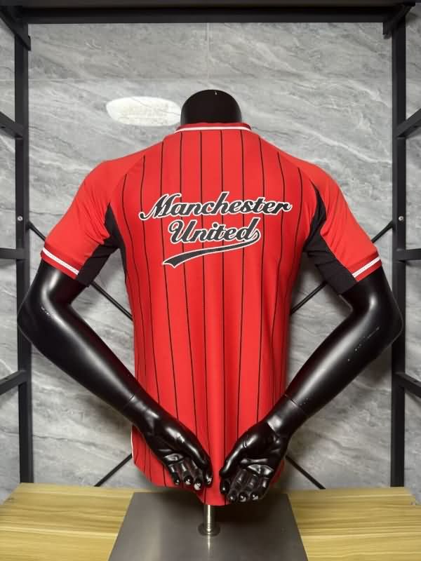 Thailand Quality(AAA) 25/26 Manchester United Travel Soccer Jersey (Player)