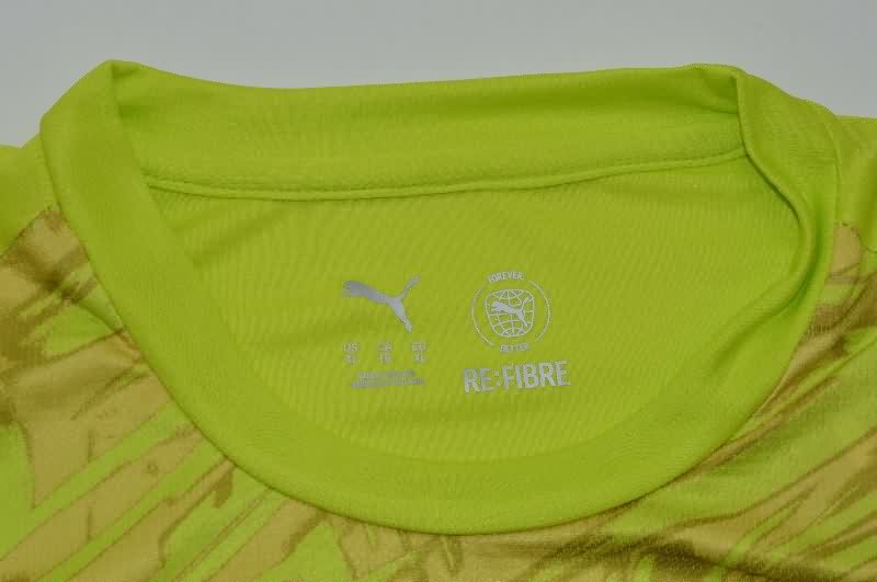Thailand Quality(AAA) 25/26 Marseilles Goalkeeper Green Soccer Jersey