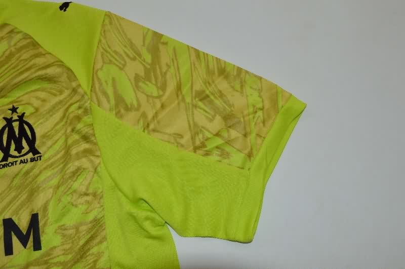 Thailand Quality(AAA) 25/26 Marseilles Goalkeeper Green Soccer Jersey