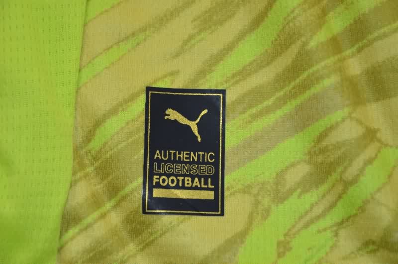 Thailand Quality(AAA) 25/26 Marseilles Goalkeeper Green Soccer Jersey