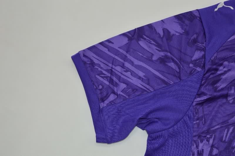 Thailand Quality(AAA) 25/26 Marseilles Goalkeeper Purple Soccer Jersey