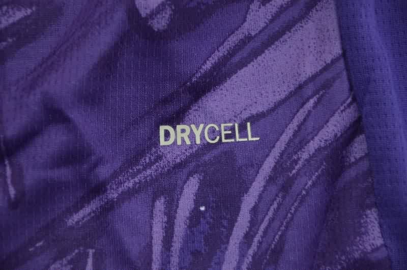 Thailand Quality(AAA) 25/26 Marseilles Goalkeeper Purple Soccer Jersey