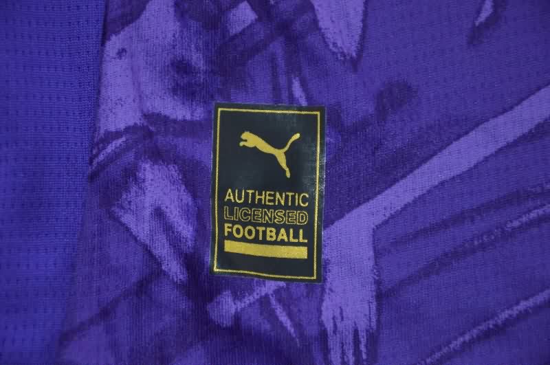 Thailand Quality(AAA) 25/26 Marseilles Goalkeeper Purple Soccer Jersey