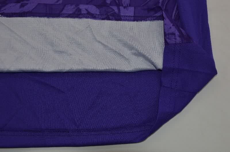 Thailand Quality(AAA) 25/26 Marseilles Goalkeeper Purple Soccer Jersey