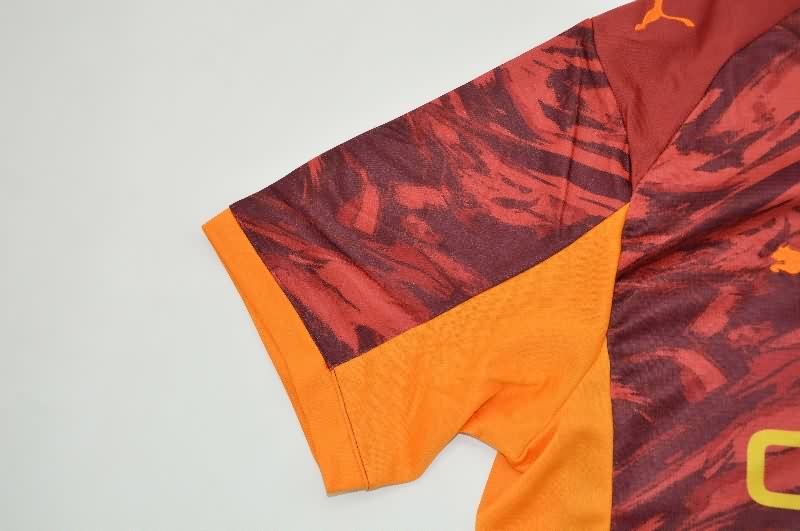 Thailand Quality(AAA) 25/26 Marseilles Goalkeeper Red Soccer Jersey