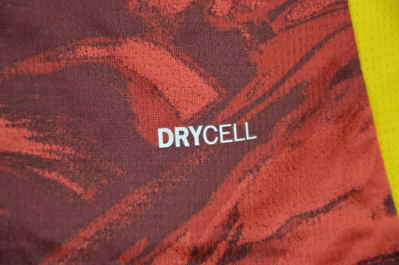 Thailand Quality(AAA) 25/26 Marseilles Goalkeeper Red Soccer Jersey