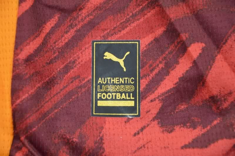 Thailand Quality(AAA) 25/26 Marseilles Goalkeeper Red Soccer Jersey