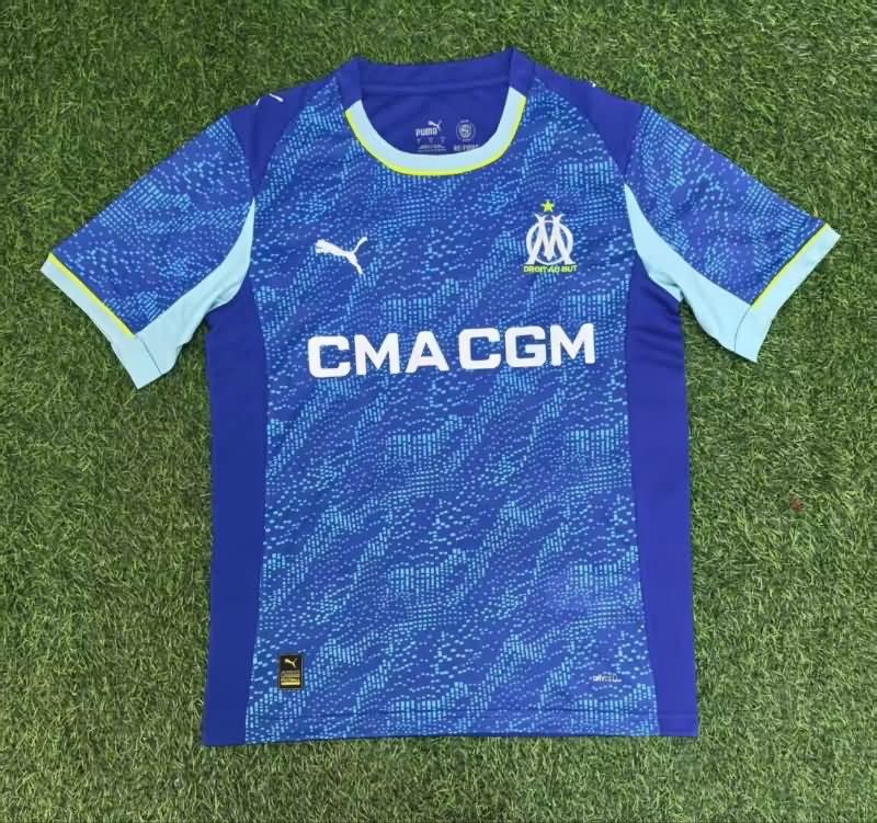 Thailand Quality(AAA) 25/26 Marseilles Third Soccer Jersey
