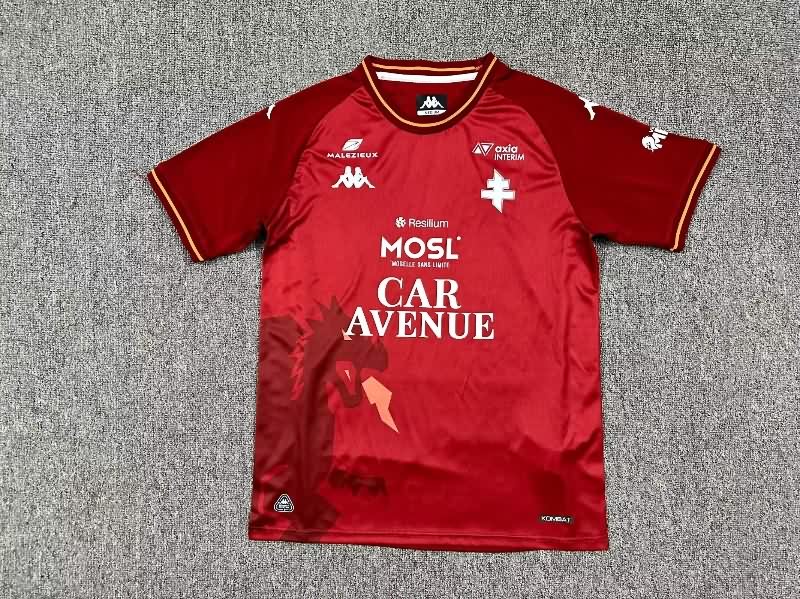 Thailand Quality(AAA) 25/26 Metz Home Soccer Jersey
