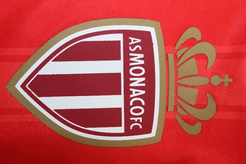 Thailand Quality(AAA) 25/26 Monaco Home Soccer Jersey (Player)