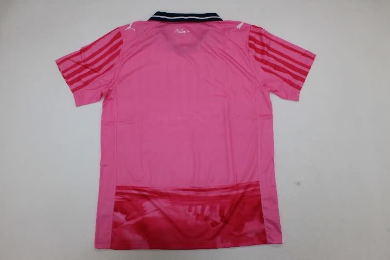 Thailand Quality(AAA) 25/26 Monterrey Goalkeeper Pink Soccer Jersey