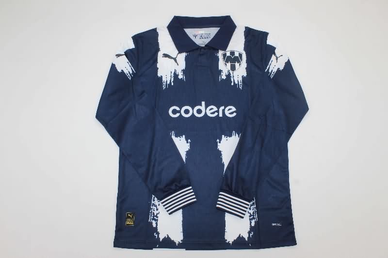 Thailand Quality(AAA) 25/26 Monterrey Home Long Sleeve Soccer Jersey