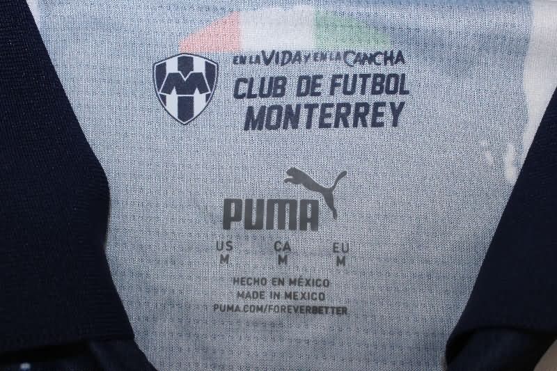 Thailand Quality(AAA) 25/26 Monterrey Home Long Sleeve Soccer Jersey