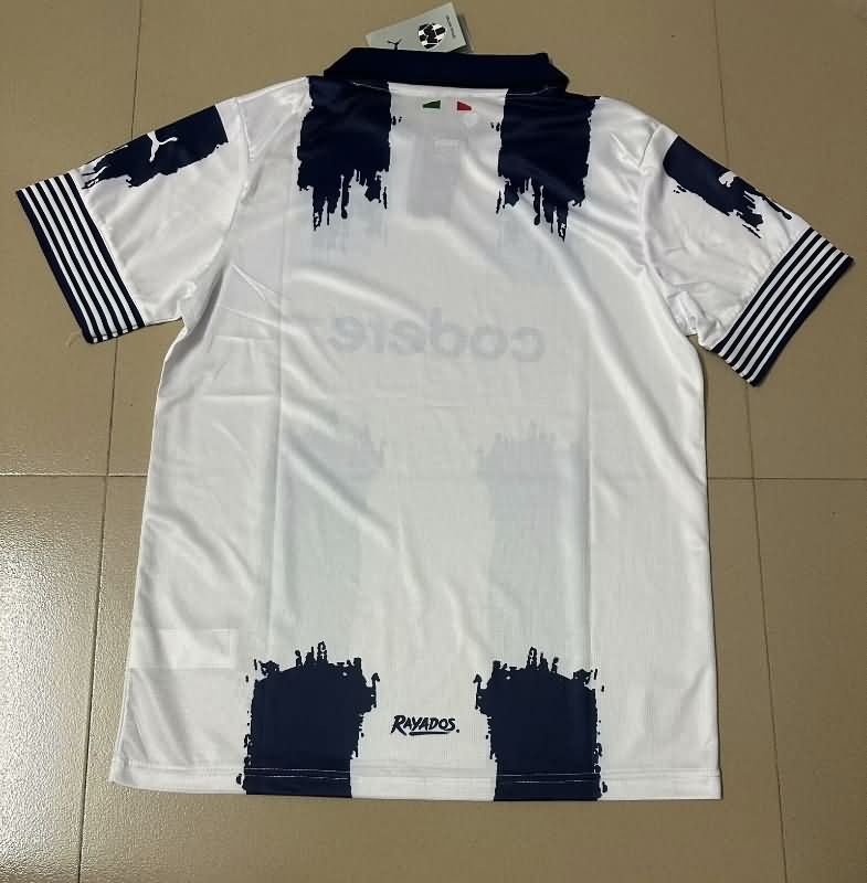Thailand Quality(AAA) 25/26 Monterrey White Soccer Jersey
