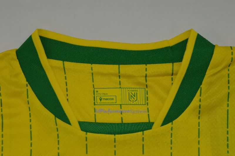Thailand Quality(AAA) 25/26 Nantes FC Home Soccer Jersey