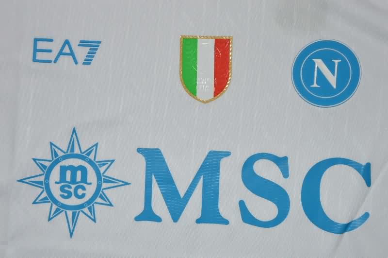 Thailand Quality(AAA) 25/26 Napoli UCL Away Soccer Jersey