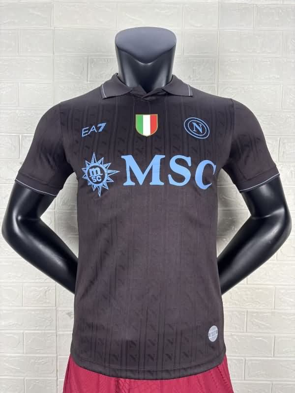 Thailand Quality(AAA) 25/26 Napoli Third Soccer Jersey (Player)