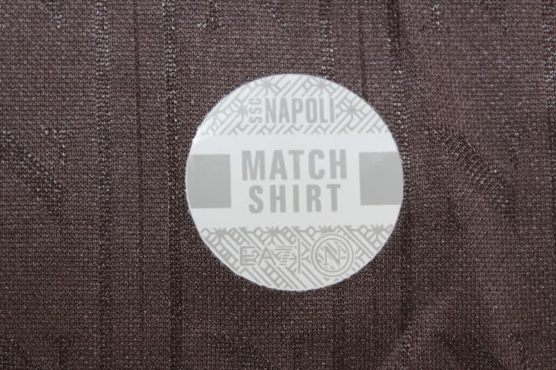 Thailand Quality(AAA) 25/26 Napoli Third Soccer Jersey (Player)