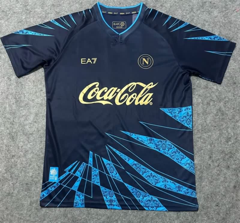 Thailand Quality(AAA) 25/26 Napoli Training Soccer Jersey 04