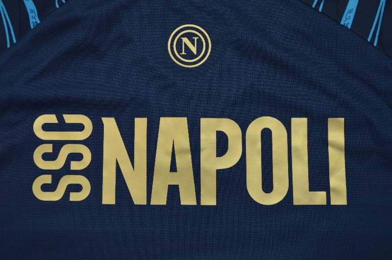 Thailand Quality(AAA) 25/26 Napoli Training Soccer Jersey 04