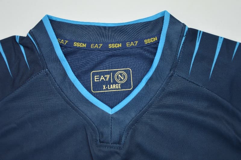 Thailand Quality(AAA) 25/26 Napoli Training Soccer Jersey 04