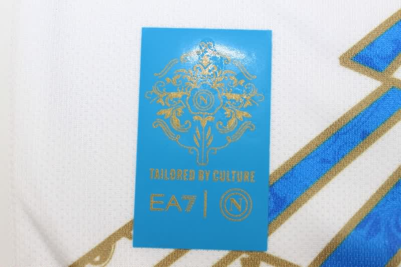 Thailand Quality(AAA) 25/26 Napoli Training Long Sleeve Soccer Jersey