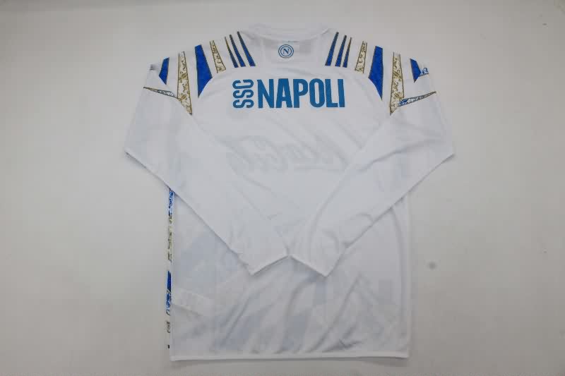 Thailand Quality(AAA) 25/26 Napoli Training Long Sleeve Soccer Jersey