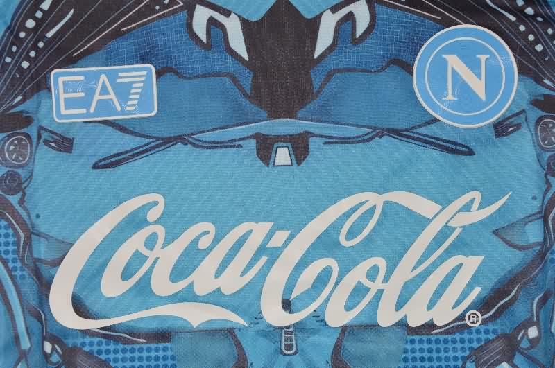 Thailand Quality(AAA) 25/26 Napoli Training Vest Soccer Jersey