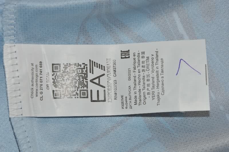 Thailand Quality(AAA) 25/26 Napoli Training Vest Soccer Jersey