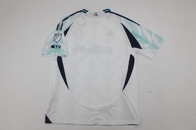 Thailand Quality(AAA) 2025 New England Home Soccer Jersey