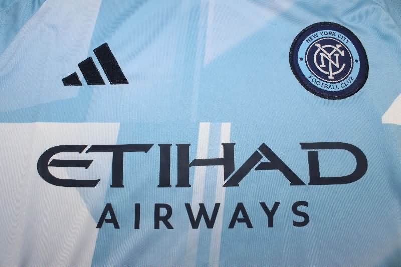 Thailand Quality(AAA) 2025 New York City Home Soccer Jersey