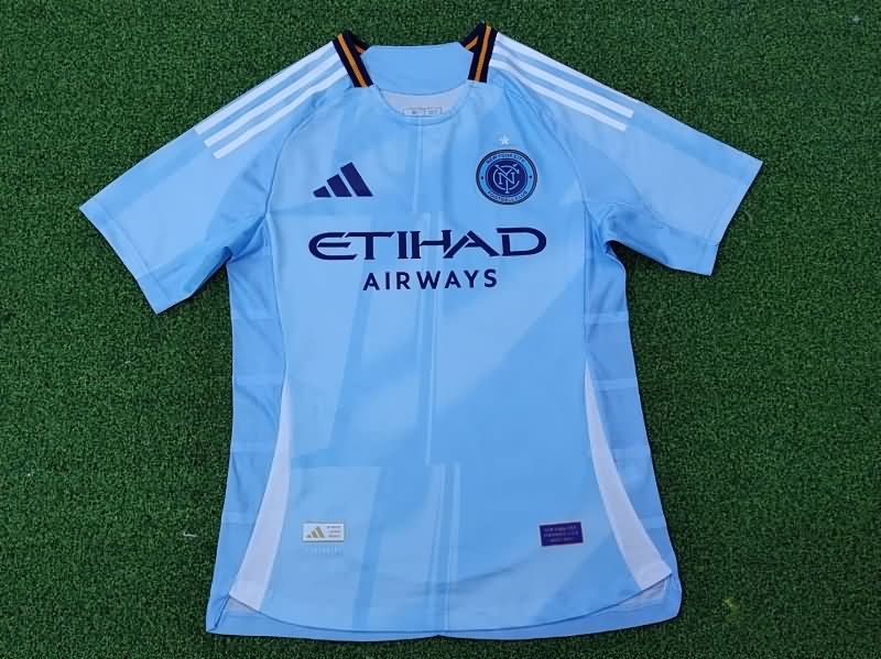 Thailand Quality(AAA) 2025 New York City Home Soccer Jersey (Player)