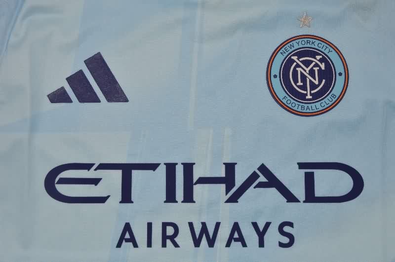 Thailand Quality(AAA) 2025 New York City Home Soccer Jersey (Player)