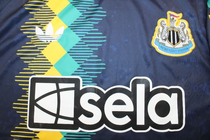 Thailand Quality(AAA) 25/26 Newcastle United Dark Blue Soccer Jersey
